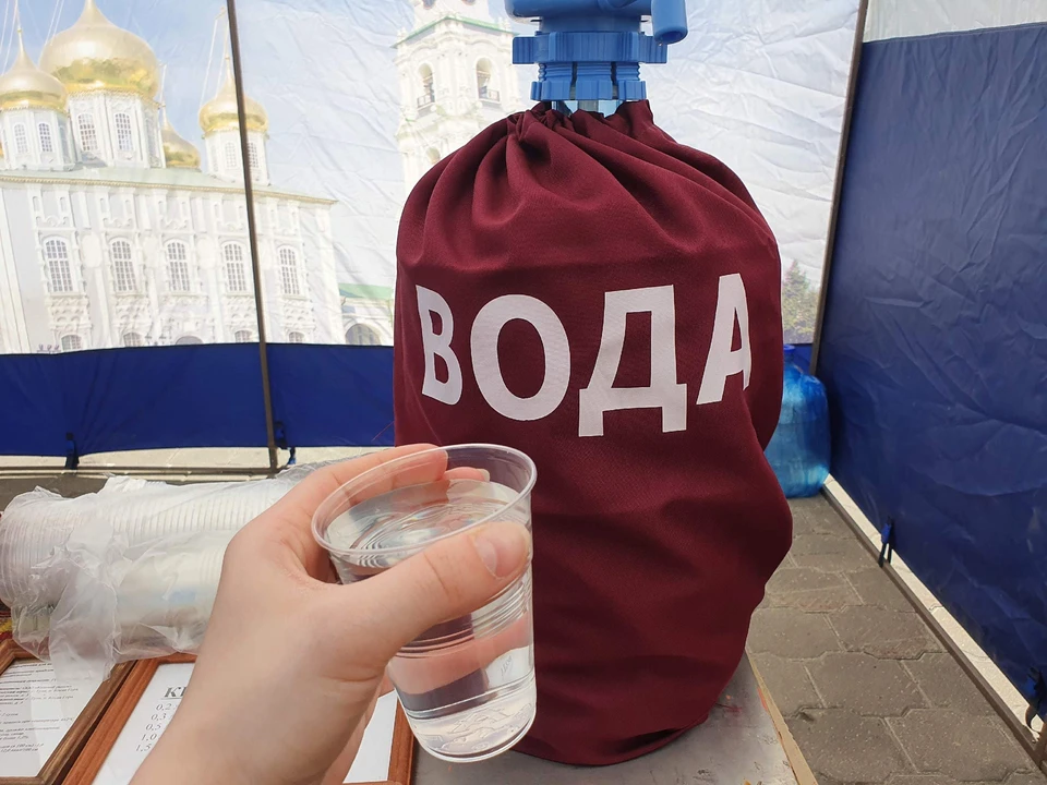 В Туле снова раздают бесплатную питьевую воду