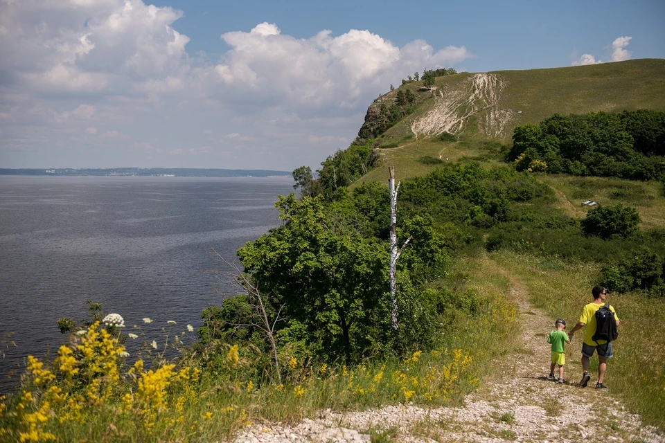 От зноя лучше всего спасаться на природе