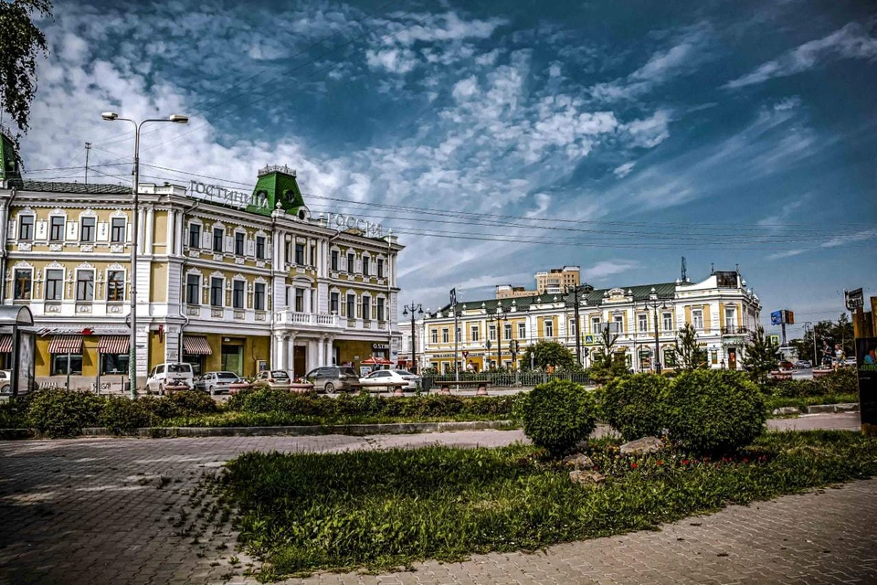 Любинский проспект одно из главных мест для отдыхающих в Омске.