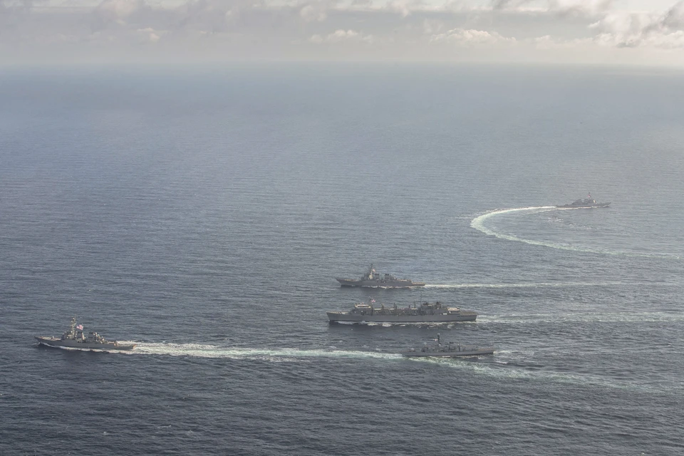 В Чёрном море у берегов Одессы начались международные военно-морские учения НАТО и Украины