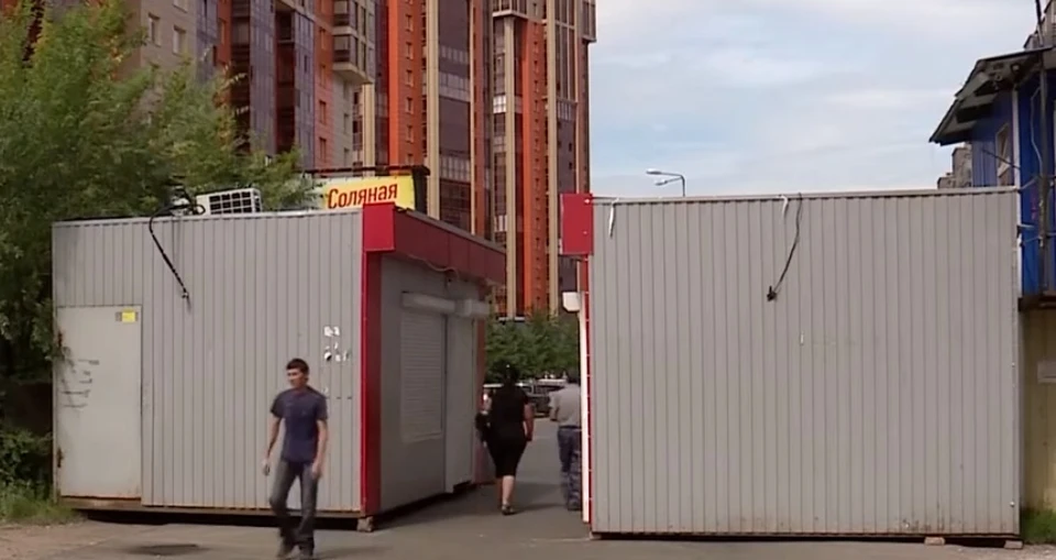 Пройти могут только пешеходы Фото: телеканал "Енисей"
