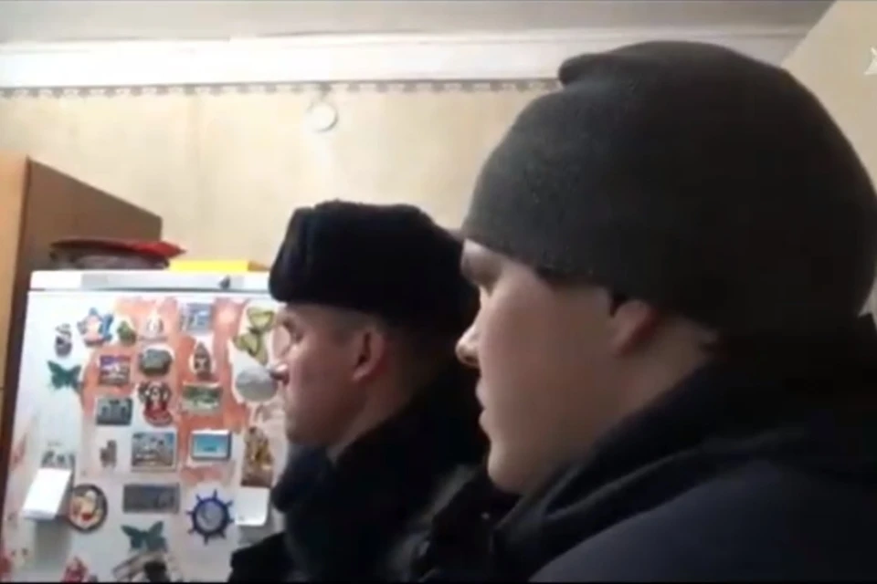 Фото СУ СК: идет следственный эксперимент.