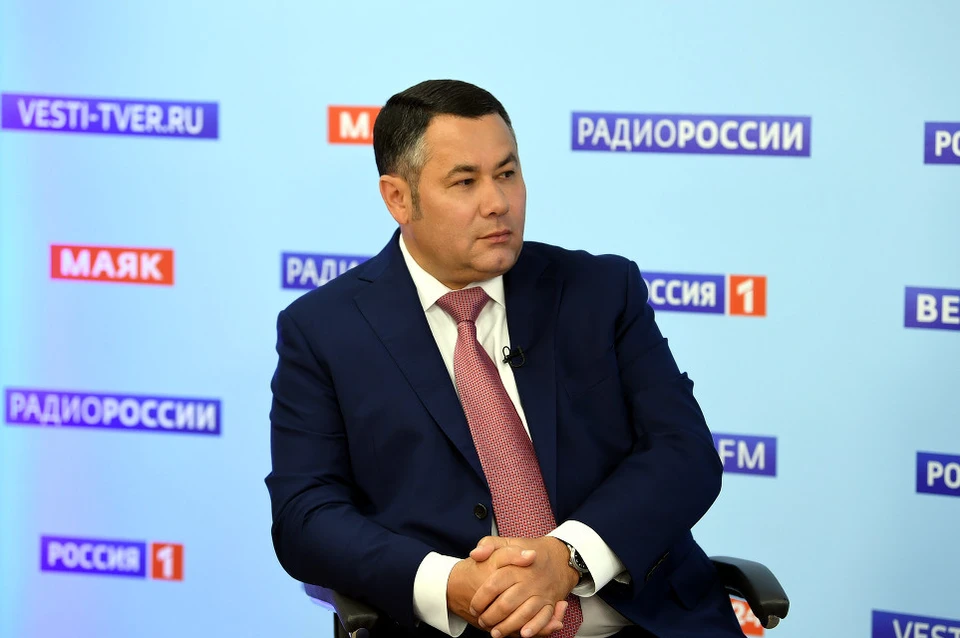 Игорь Руденя сказал, что он сторонник очного обучения в школах. Фото: ПТО