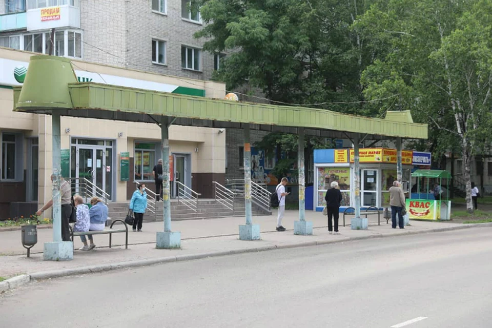 В Биробиджане заменят старые остановки
