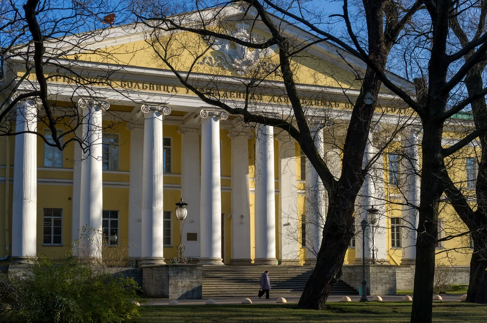 Мариинская больница план