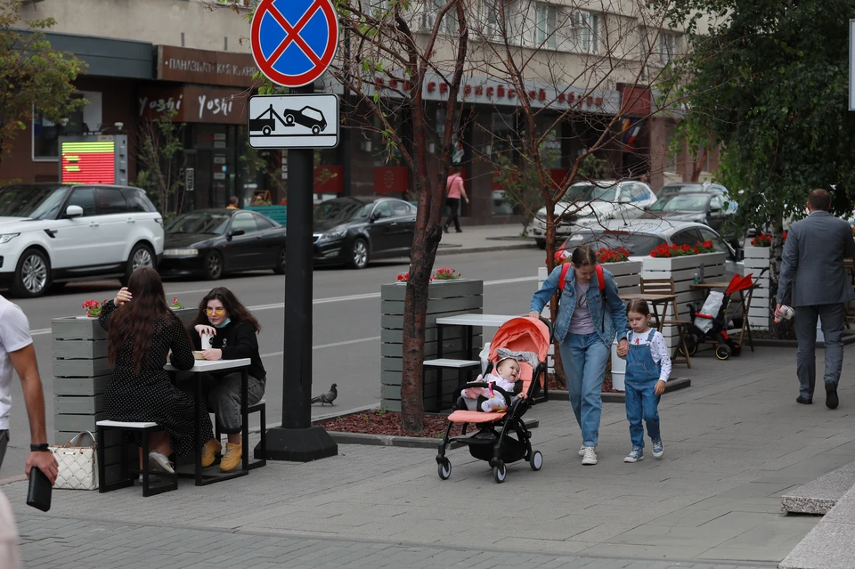 Пока в Красноярске открыты только летние веранды.
