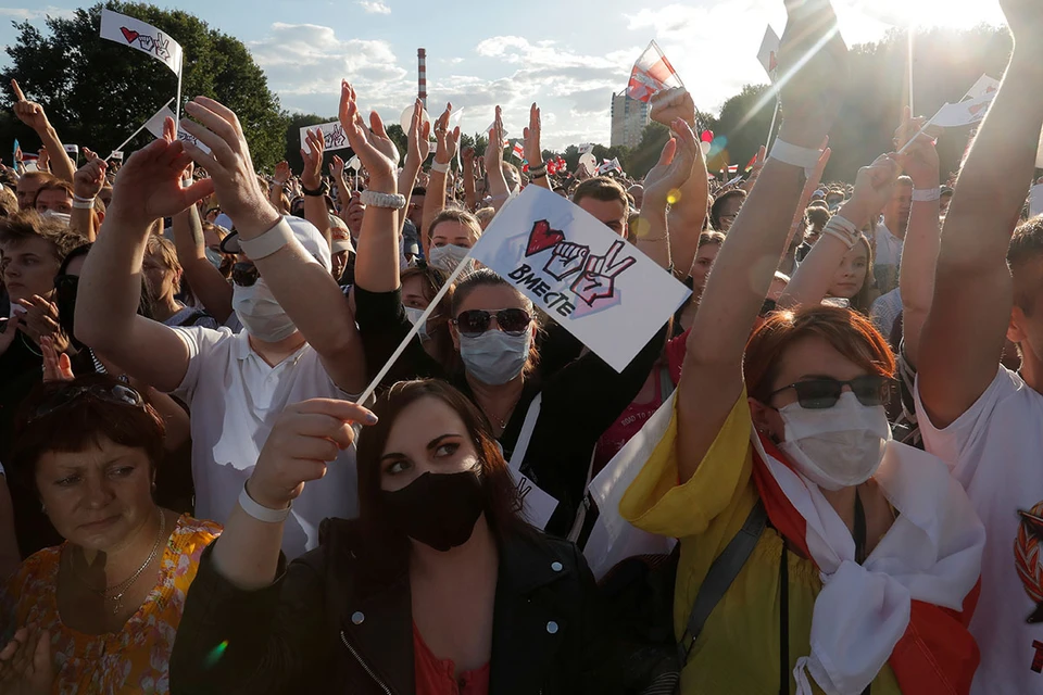 Протестующие в Белоруссии требуют перемен, не задумываясь, какими они могут быть