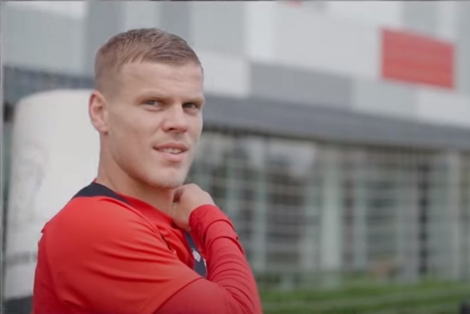 Кокорин надел майку "Спартака" Фото: FC Spartak Moscow