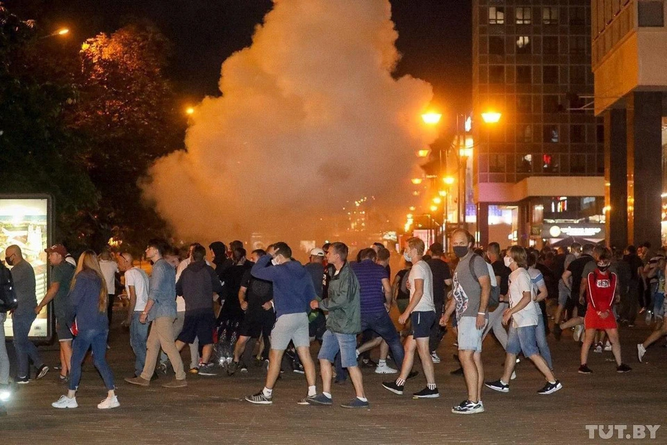 За короткое время силы протестующих в Минске стали больше. Фото: tut.by