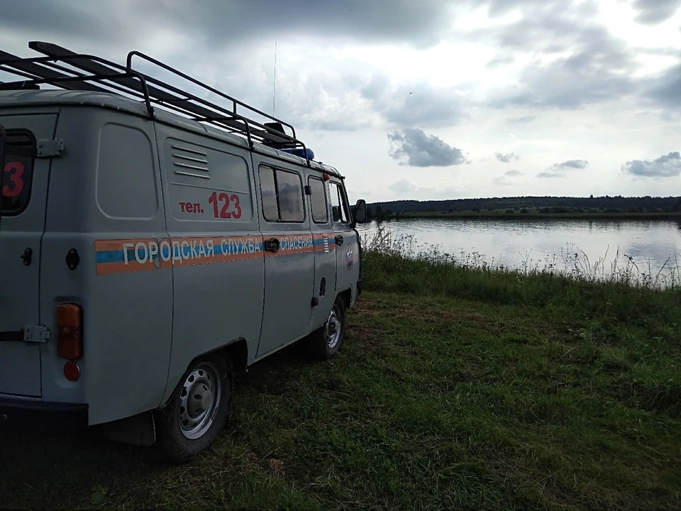 Спасатели вызволили кошку из автомобиля. Фото: Кунгурская городская служба спасения.