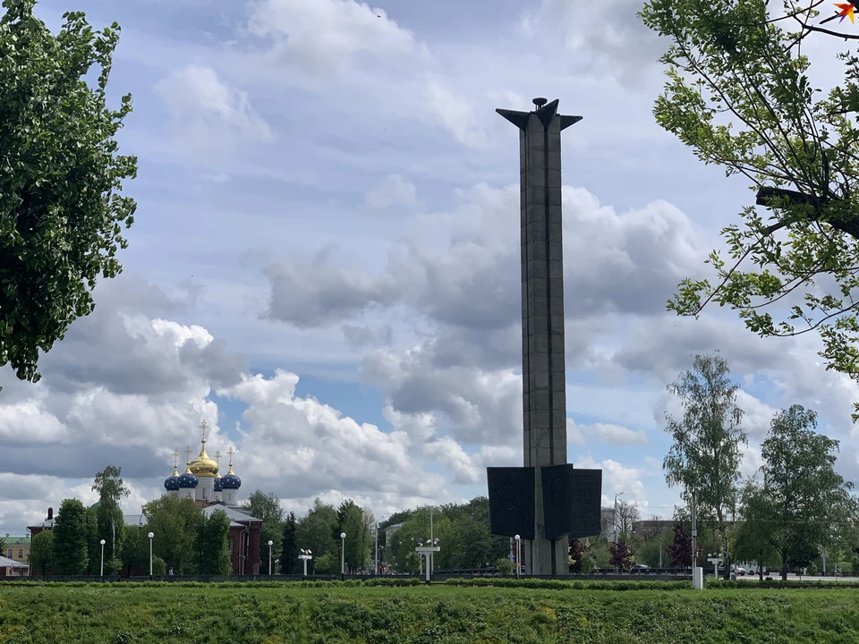 Как нарисовать обелиск победы в твери