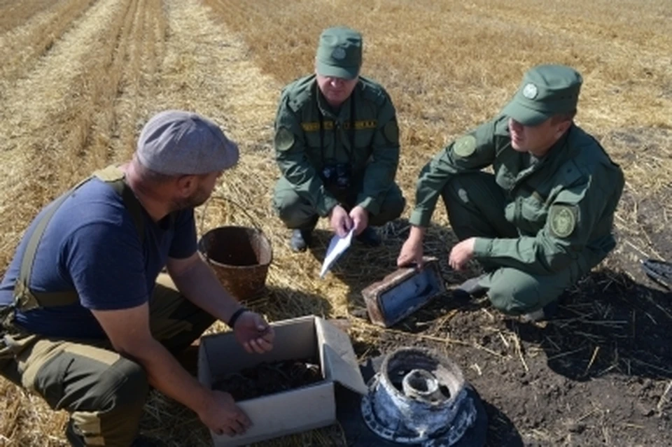 Следователи-криминалисты помогают участникам раскопок под Липецком