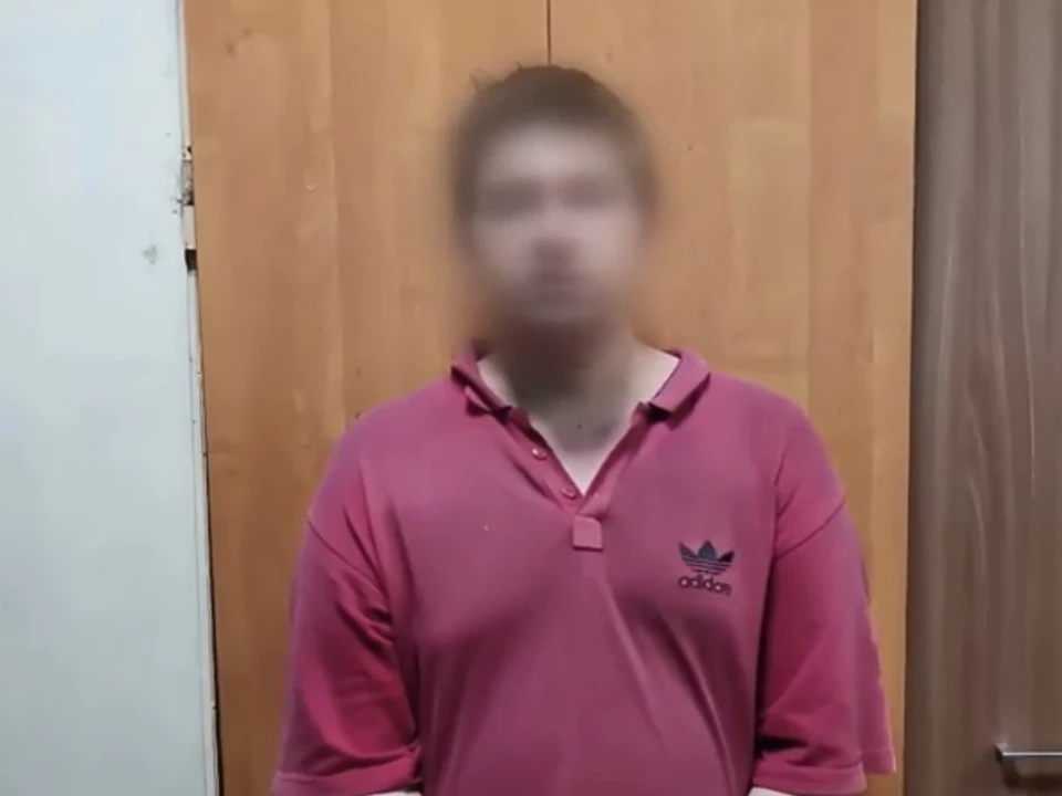 Появилось видео допроса мужчины, который напал с ножом на 12-летнюю девочку в Анапе