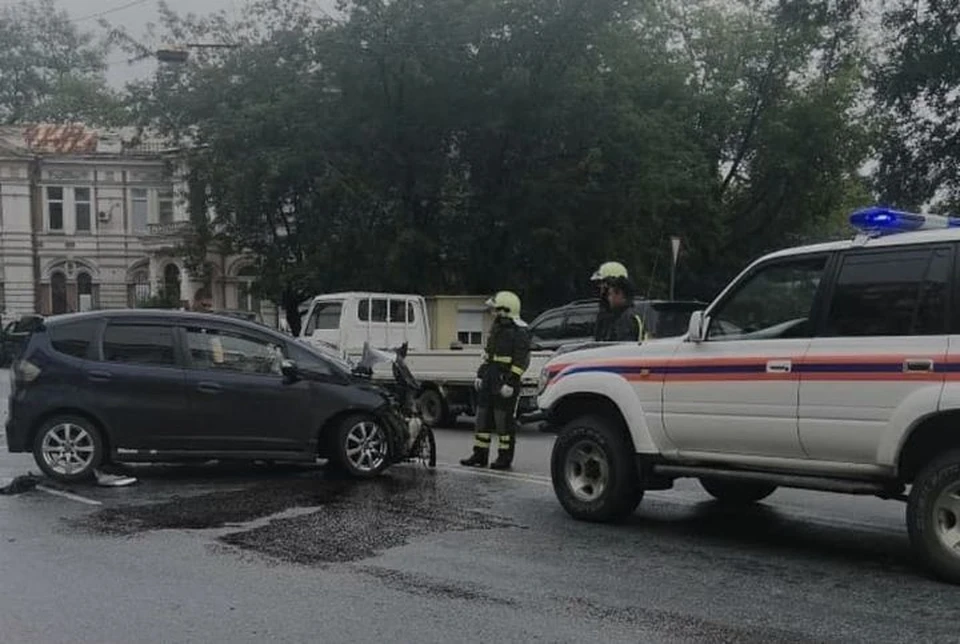 В ДТП на Светланской пострадал мужчина