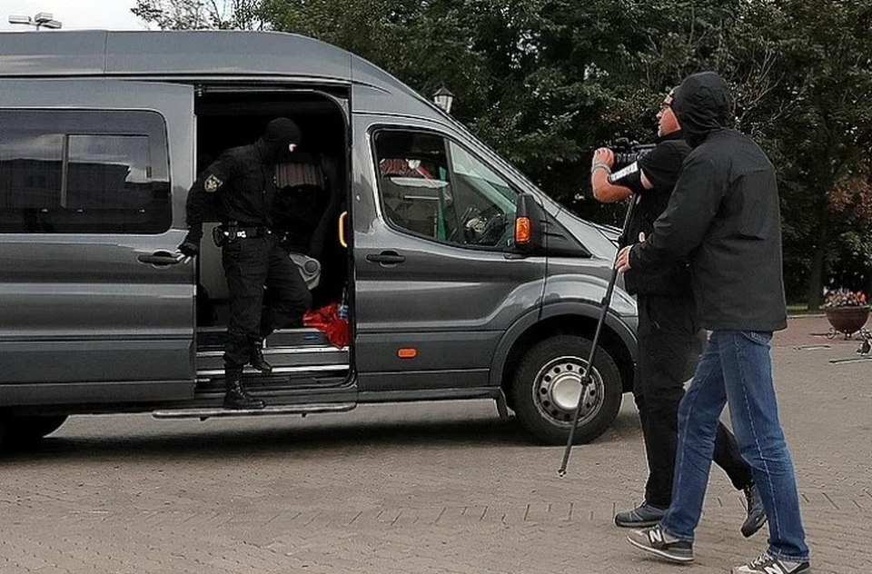 МВД Белоруссии прокомментировало задержание журналистов в Минске