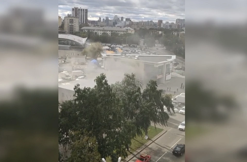 Фото: скриншот с видео сообщества "Инцидент Екатеринбург"