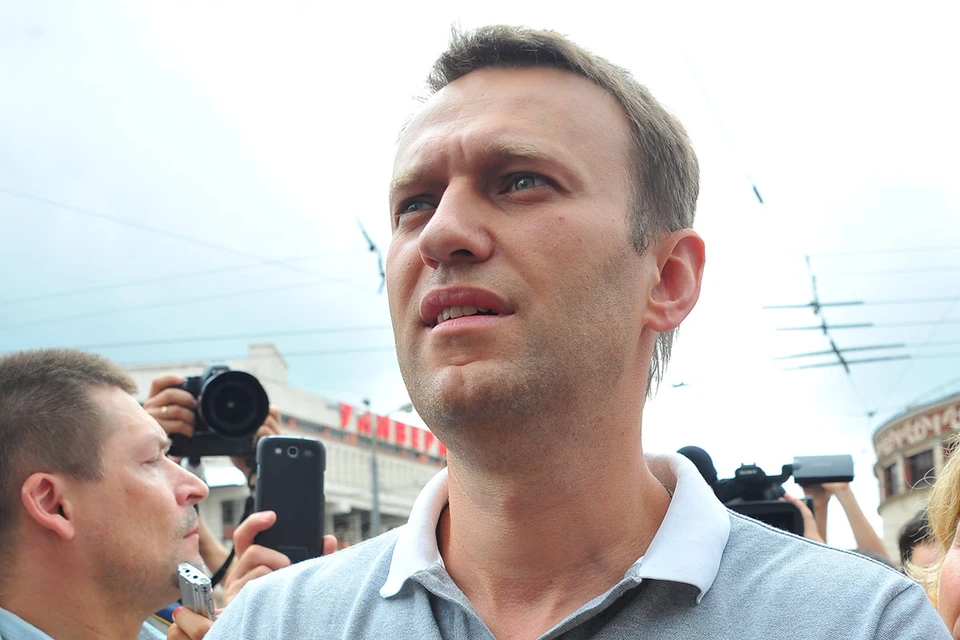 Политик Алексей Навальный. Фото: Ирина ИВАНОВА