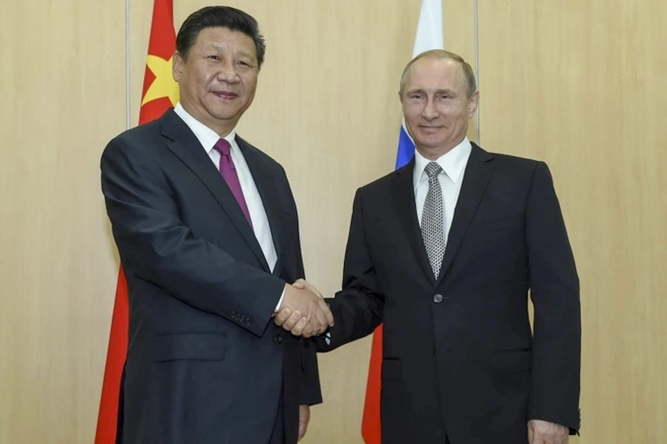 Председатель КНР Си Цзиньпин направил президенту России Владимиру Путину поздравительную телеграмму