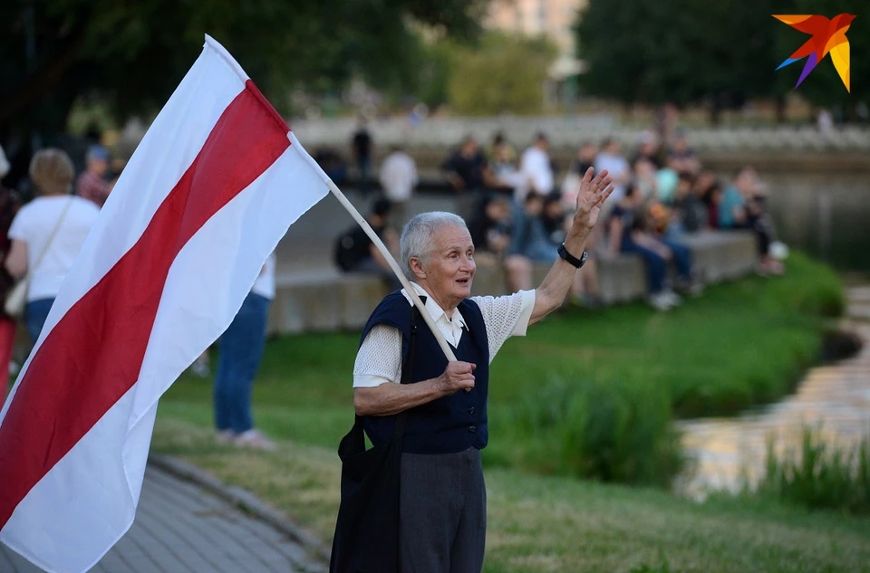 Нина Багинская стала героиней мирных протестов в Беларуси в 2020 году.