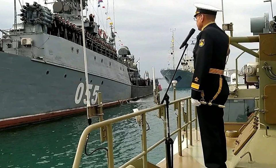 Новороссийской военно-морской базе - 26 лет. Фото: пресс-служба Черноморского флота