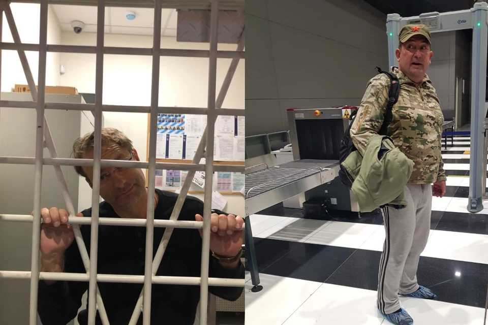 Тверского бизнесмена Максима Ларина (на фото слева) задержали в аэропорту Камчатки с ружьём, его выручил друг, депутат Тверской гордумы Вадим Дешёвкин (справа на фото), они вместе отправились на отдых. Фото: страница в соцсетях Максима Ларина – ФБ/maclarin.tver.