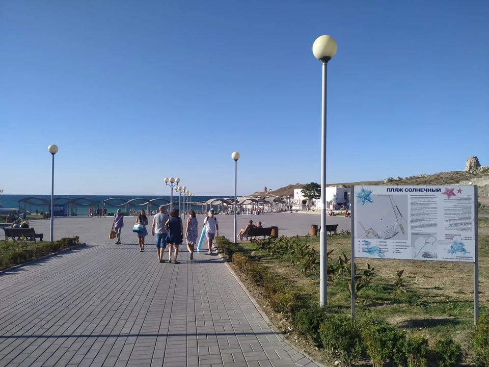 Пляж Солнечный Курган. Станция солнечное пляж. Погода в Севастополе.