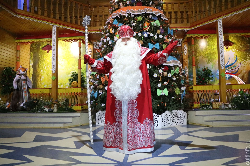 Дед Мороз из Великого Устюга — символ новогоднего праздника