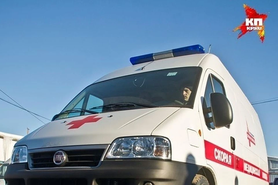 Водителя с травмами доставили в больницу