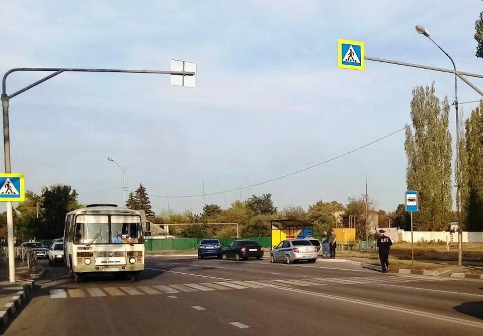 ДТП с пешеходом в Грязях