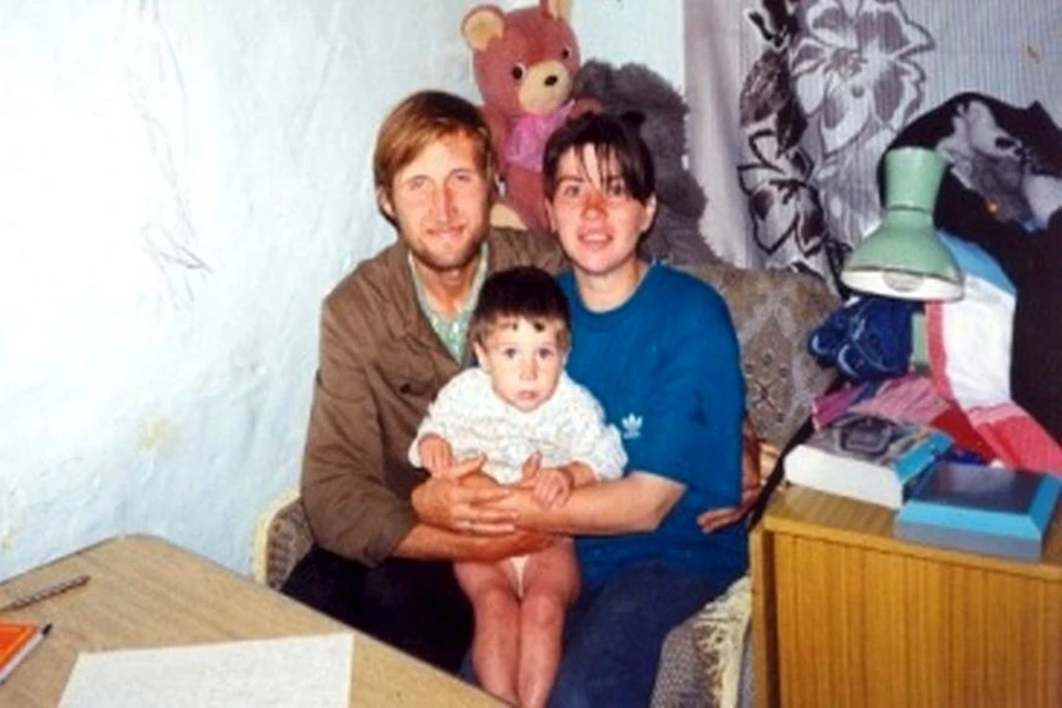 Молодая семья поселилась в общине в 1994-м году. Фото: личный архив.