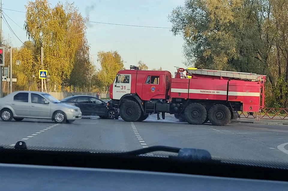 ДТП произошло на проспекте Фрунзе. ФОТО: Артем Аляпышев