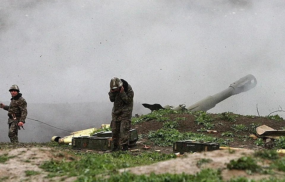 Минобороны Армении сообщило об уничтожении азербайджанских опорных пунктов и бронетехники