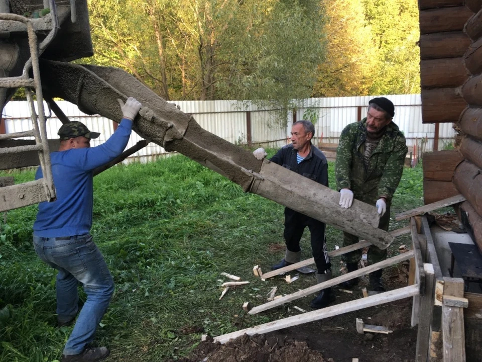 Храм восстанавливают в Калужской области.