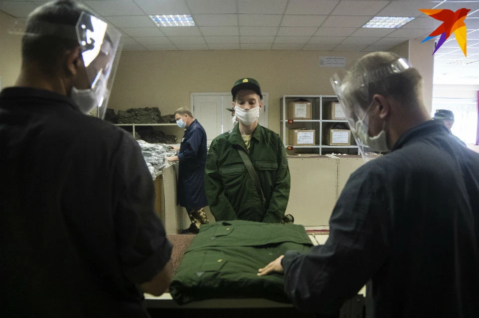 Призыв проходит с учетом всех требований по безопасности из-за коронавируса.
