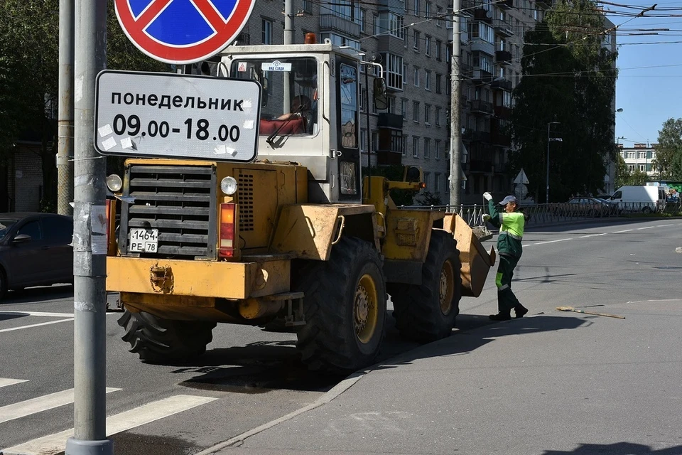 Водителей просят соблюдать знаки о запрете парковки. Фото: gov.spb.ru