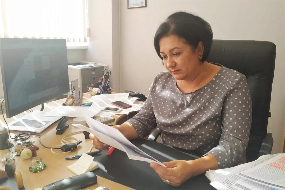 Начальник управления архивным делом в городе Севастополе Наталья Калинина