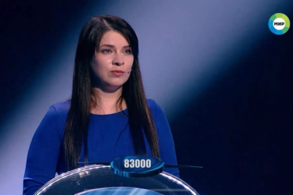 Ирина из Мурманска выиграла 83 тысячи рублей. Фото: скриншот видео