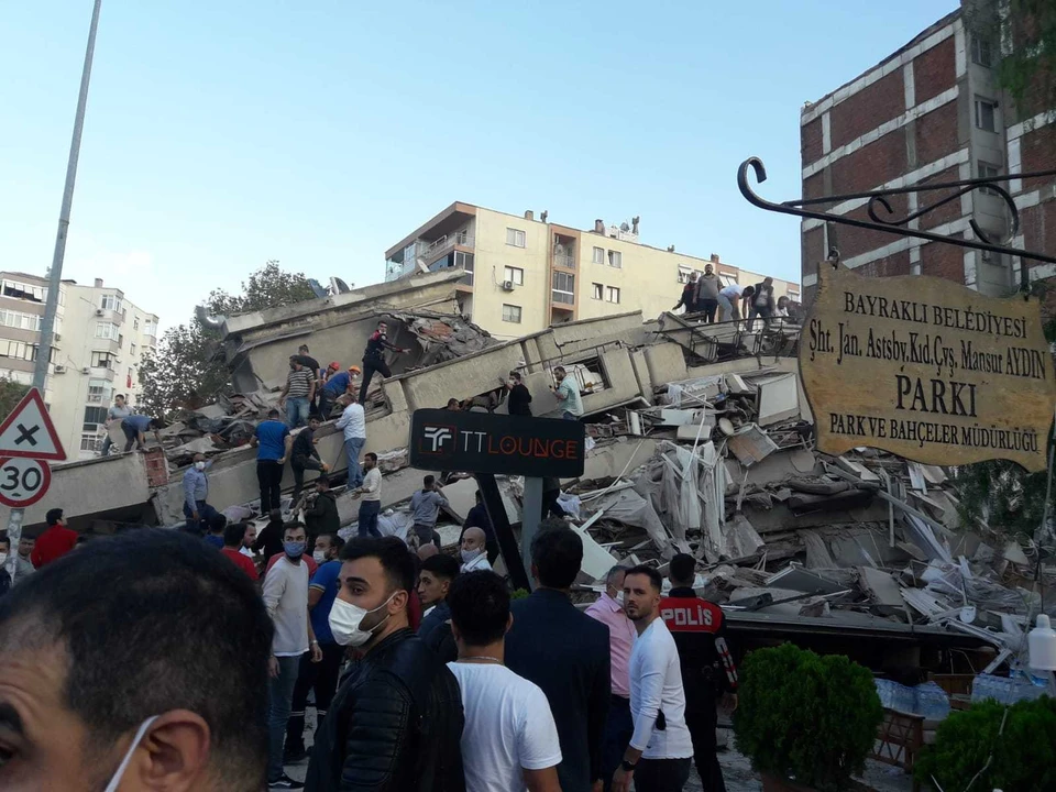 Землетрясение в Измире