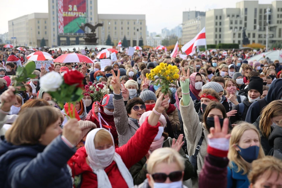 Мы собрали последние новости о протестах в Белоруссии на 1 ноября 2020 года