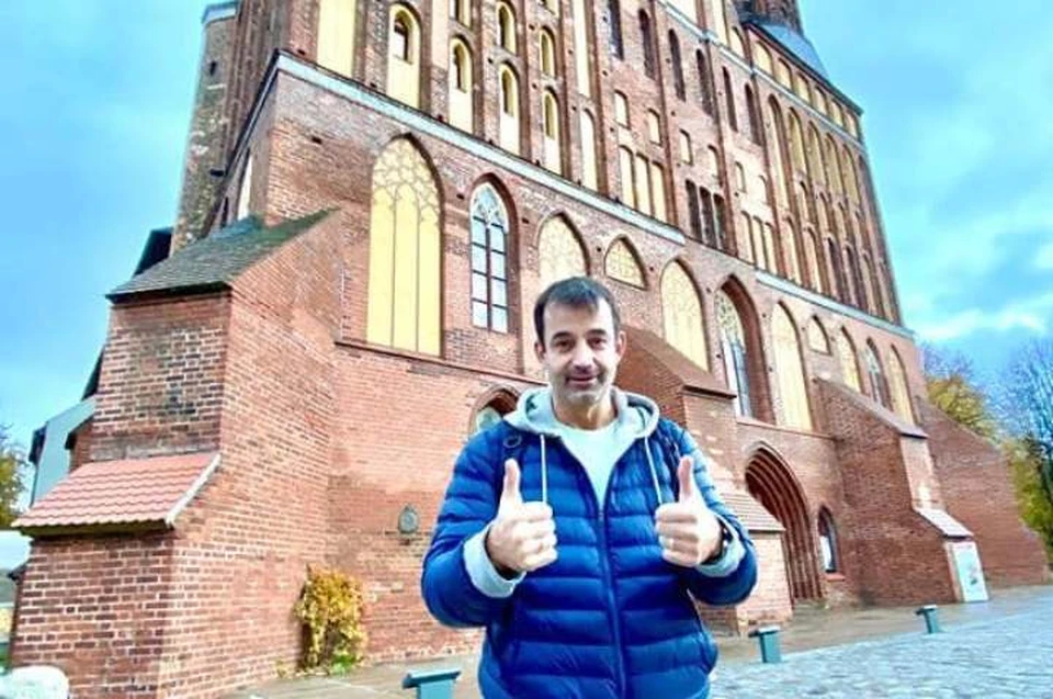 Дмитрию Певцову понравился и Калининград, и собор, но началом своего выступления он был не очень доволен.