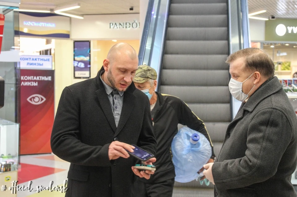 18 штрафов выписано в Смоленской области за нарушение масочного режима. Фото: из архива администрации г. Смоленска.