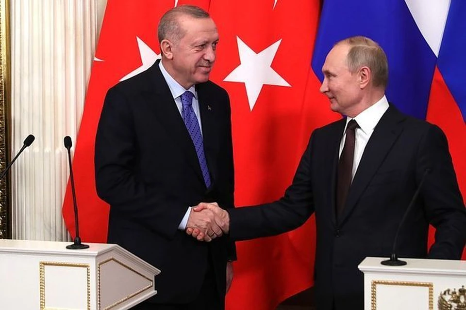 Путин и Эрдоган обсудили по телефону ситуацию в Нагорном Карабахе.