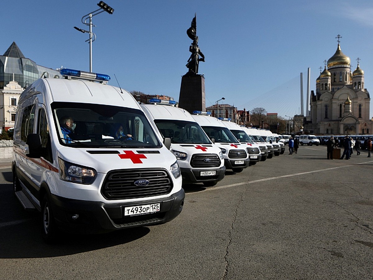 Новые машины скорой помощи и санитарные автомобили прибыли в Приморье -  KP.RU