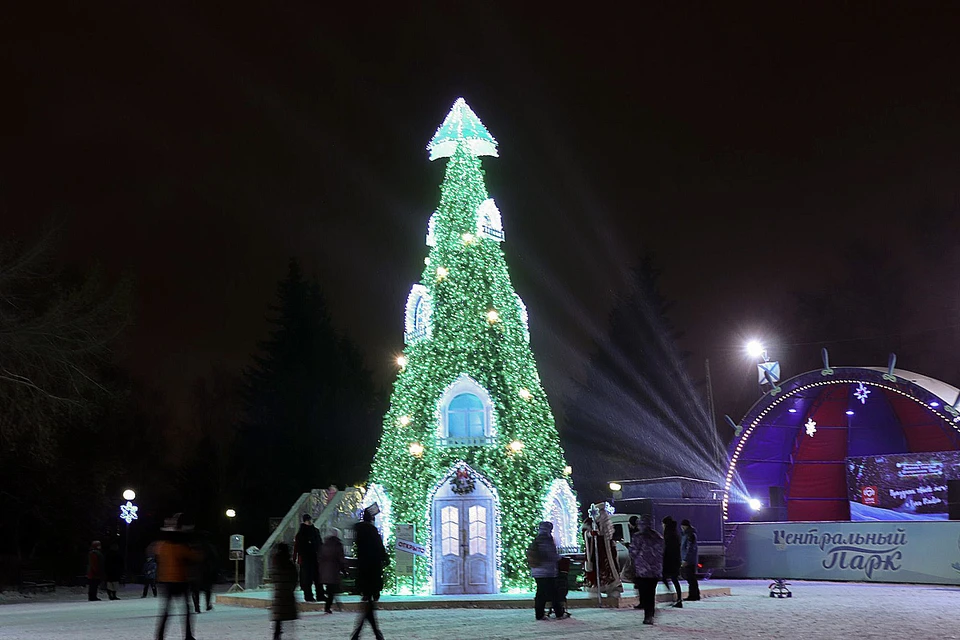 Опубликованы даты открытия елок в Красноярске - МК Красноярск