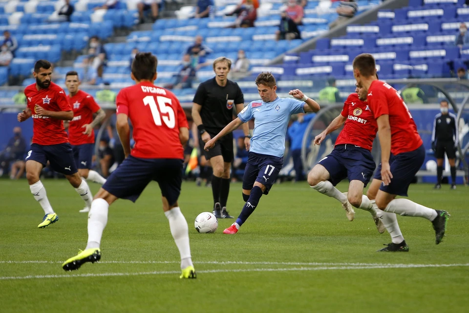 В первом круге «Крылья» обыграли СКА-Хабаровск в Самаре 2:0.