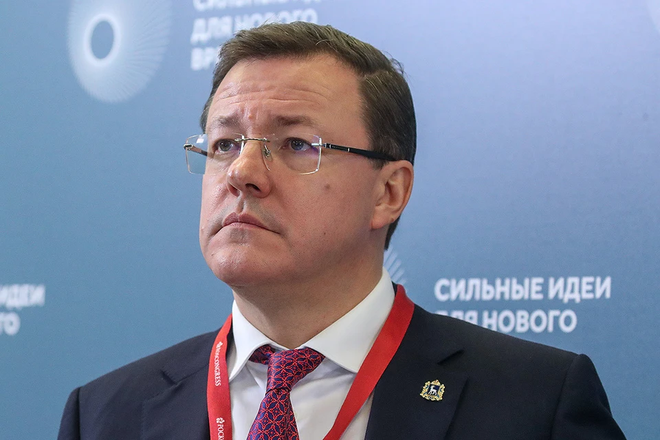 Губернатор Самарской области Дмитрий Азаров. Фото: Вячеслав Прокофьев/ТАСС