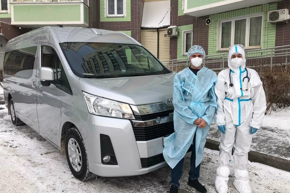 Красноярская городская детская больница № 8 благодарит за помощь ковидным бригадам. Фото предоставлено КГДБ № 8