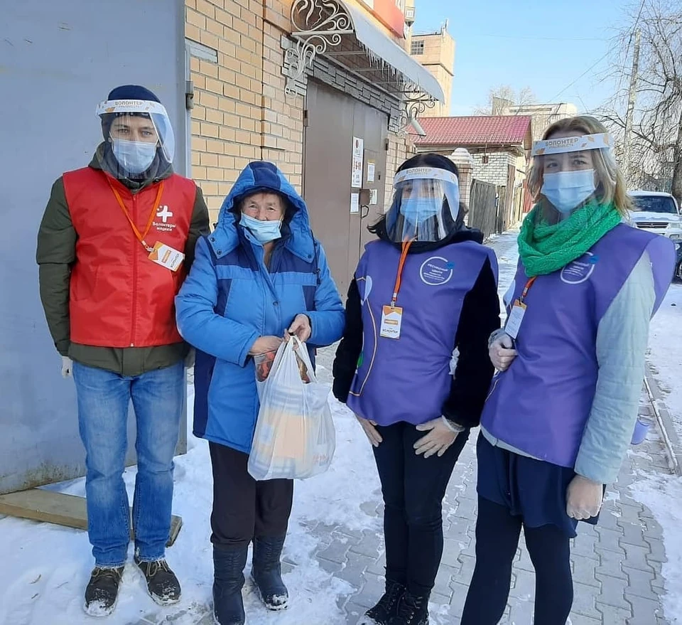 В Приамурье работают более 54 тысяч волонтеров. Фото: пресс-служба правительства Амурской области.
