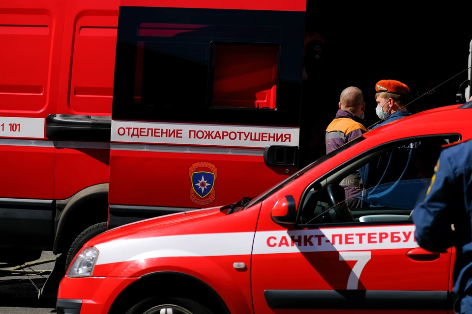 Пожар уничтожил жилой дом в Кировском районе Ленобласти