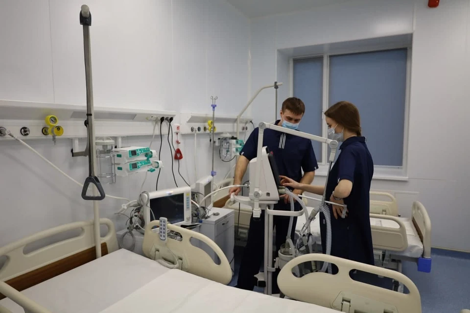 В больнице появится 252 дополнительных койки с кислородным оборудованием. Фото: пресс-служба минздрава Челябинской области